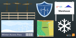 ui items and signs