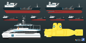 boats and submarine