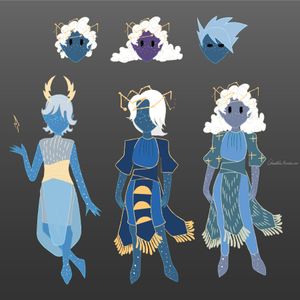 capstone character celestial concept designs